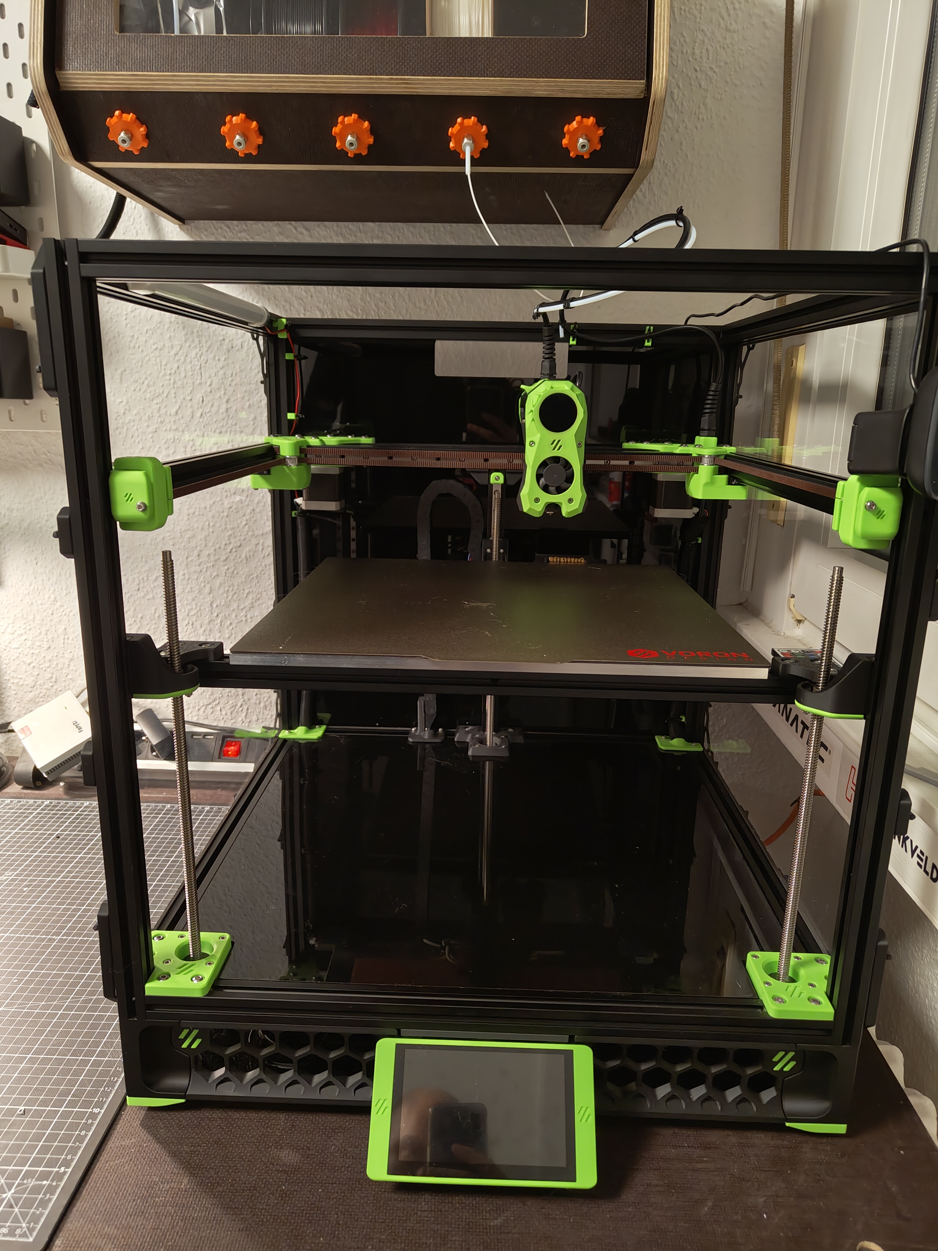 Selbstgebauter Voron Trident als früheres Projekt